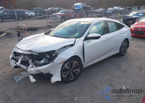 2016 Honda Civic Ex-L z USA, uszkodzony, nr VIN 19XFC1F71GE207879